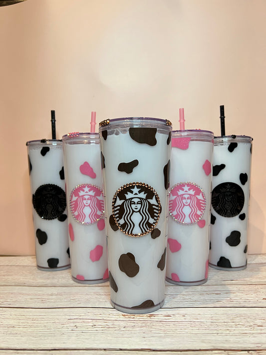 Custom cow cups